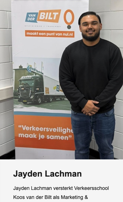 Jayden lachman Koos van der Bilt